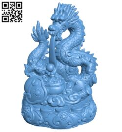 Dragon B008233 file stl free download 3D Model for CNC and 3d printer