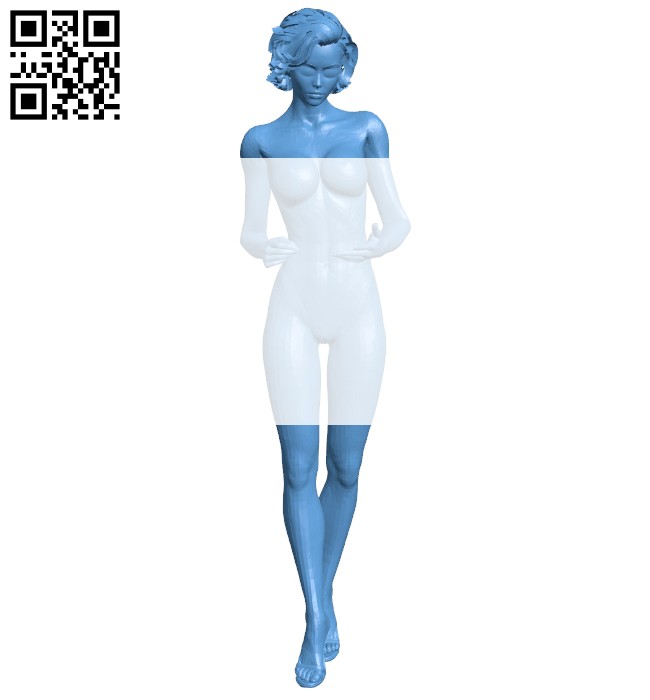 Female accountant B008159 file stl free download 3D Model for CNC and 3d printer