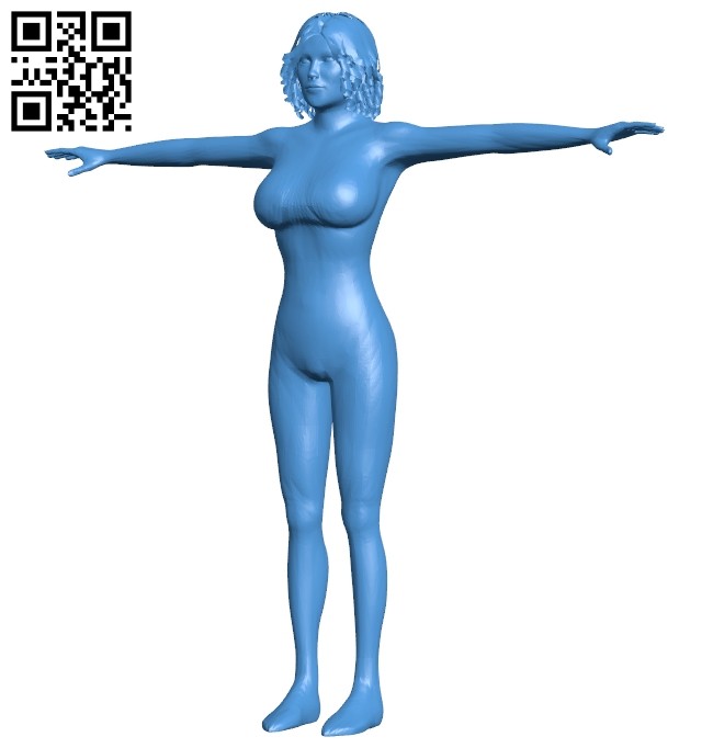 Girl in red B008061 file stl free download 3D Model for CNC and 3d printer
