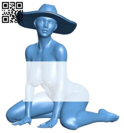 Girl on the beach B008241 file stl free download 3D Model for CNC and 3d printer