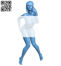 Just a girl B008181 file stl free download 3D Model for CNC and 3d printer
