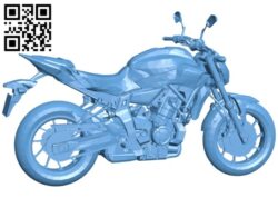 Large displacement motorcycle B008168 file stl free download 3D Model for CNC and 3d printer