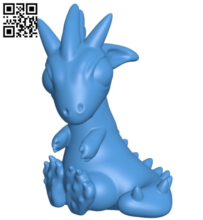 Little dragon B008066 file stl free download 3D Model for CNC and 3d printer
