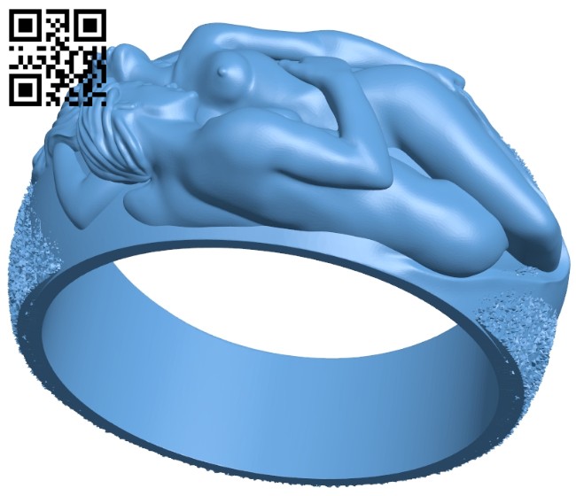 Love ringB008176 file stl free download 3D Model for CNC and 3d printer