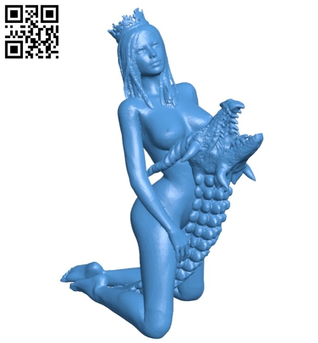 Miss Queen B008124 file stl free download 3D Model for CNC and 3d printer