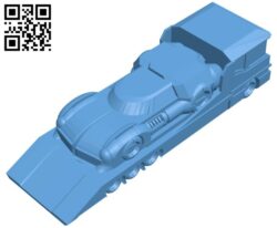 Modern truck B008285 file stl free download 3D Model for CNC and 3d printer