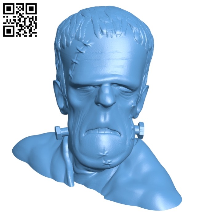 Mr Frank B008235 file stl free download 3D Model for CNC and 3d printer