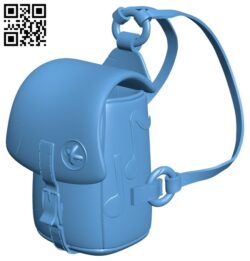 Musician backpack handbag B008142 file stl free download 3D Model for CNC and 3d printer