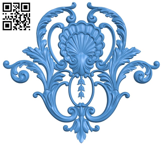 Pattern decor design A005276 download free stl files 3d model for CNC wood carving