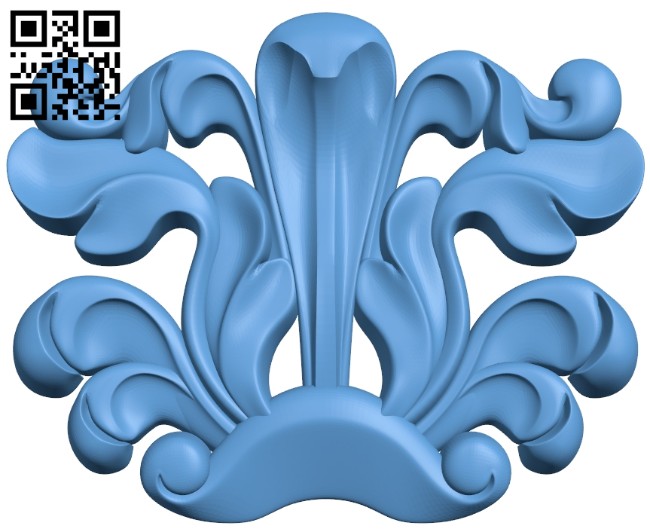 Pattern decor design A005290 download free stl files 3d model for CNC wood carving