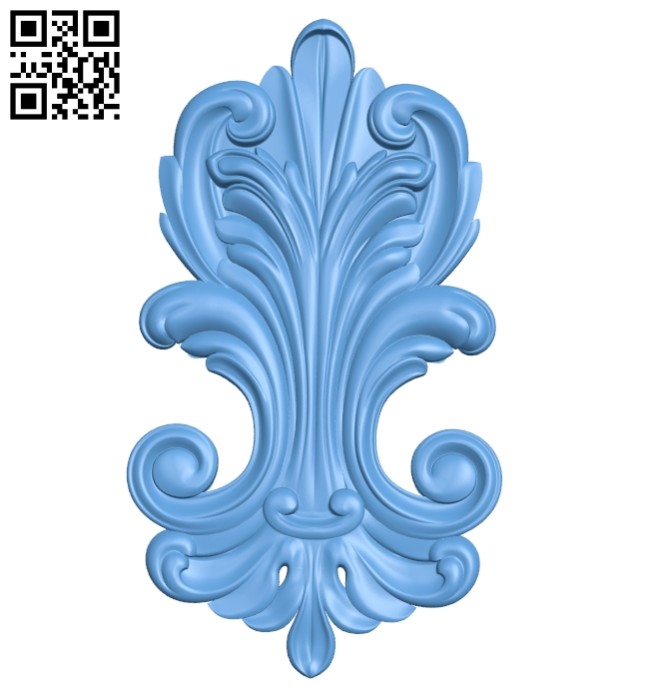 Pattern decor design A005392 download free stl files 3d model for CNC wood carving