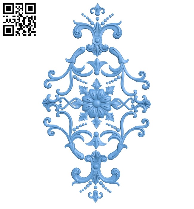 Pattern decor design A005430 download free stl files 3d model for CNC wood carving