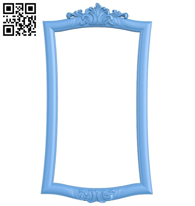 Picture frame or mirror A005301 download free stl files 3d model for CNC wood carving