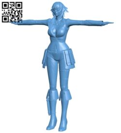 Spy Women B008275 file stl free download 3D Model for CNC and 3d printer