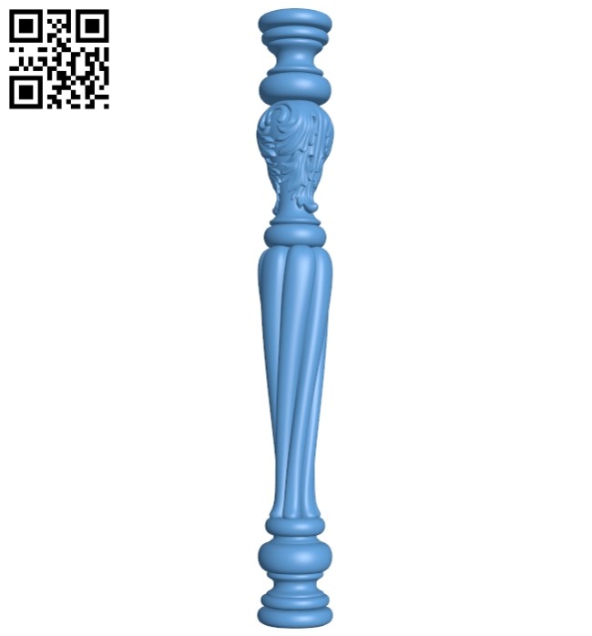 Table legs and chairs A005381 download free stl files 3d model for CNC wood carving