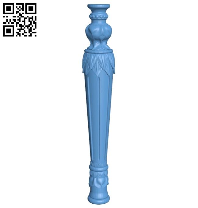 Table legs and chairs A005383 download free stl files 3d model for CNC wood carving