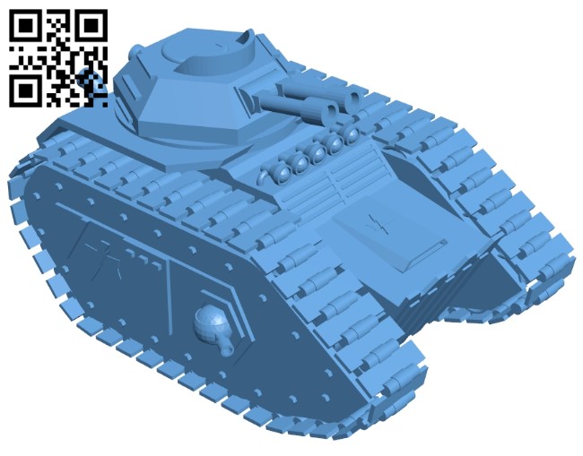 Tank B008202 file stl free download 3D Model for CNC and 3d printer