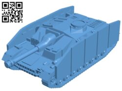 Tank B008213 file stl free download 3D Model for CNC and 3d printer