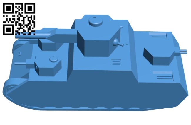 Tank O-I super heavy B008093 file stl free download 3D Model for CNC and 3d printer