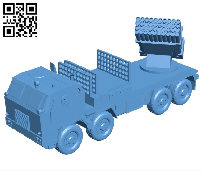 Tatra T-183 RM-70 - truck B008203 file stl free download 3D Model for CNC and 3d printer