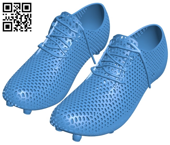 The shoe - Soccer boot B008115 file stl free download 3D Model for CNC and 3d printer