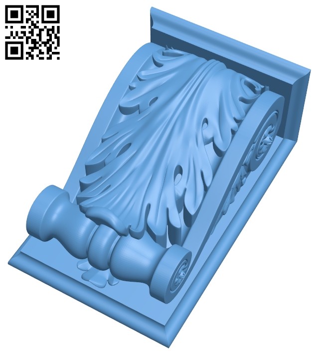 Top of the column A005364 download free stl files 3d model for CNC wood carving