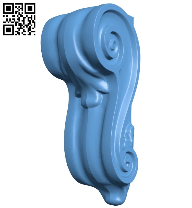 Top of the column A005365 download free stl files 3d model for CNC wood carving