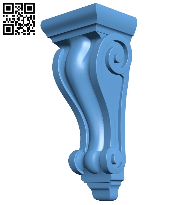 Top of the column A005370 download free stl files 3d model for CNC wood carving