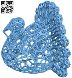 Turkey Voronoi B008147 file stl free download 3D Model for CNC and 3d printer