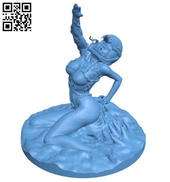 Venom women B008222 file stl free download 3D Model for CNC and 3d printer