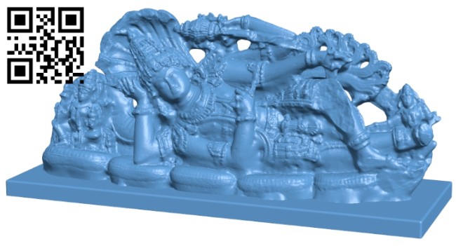 Vishnu B008219 file stl free download 3D Model for CNC and 3d printer