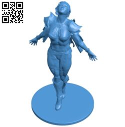 Wanderer women B008118 file stl free download 3D Model for CNC and 3d printer