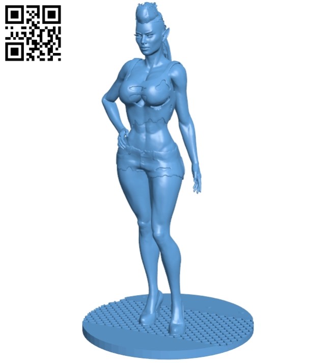 Women B008264 file stl free download 3D Model for CNC and 3d printer