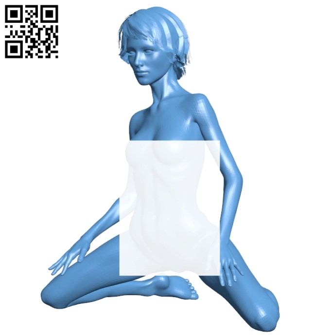 Women pose B008287 file stl free download 3D Model for CNC and 3d printer