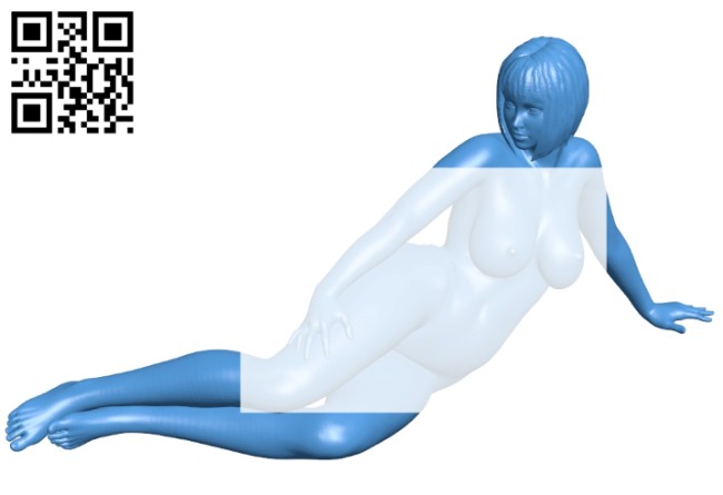 Women stunning beauty B008045 file stl free download 3D Model for CNC and 3d printer