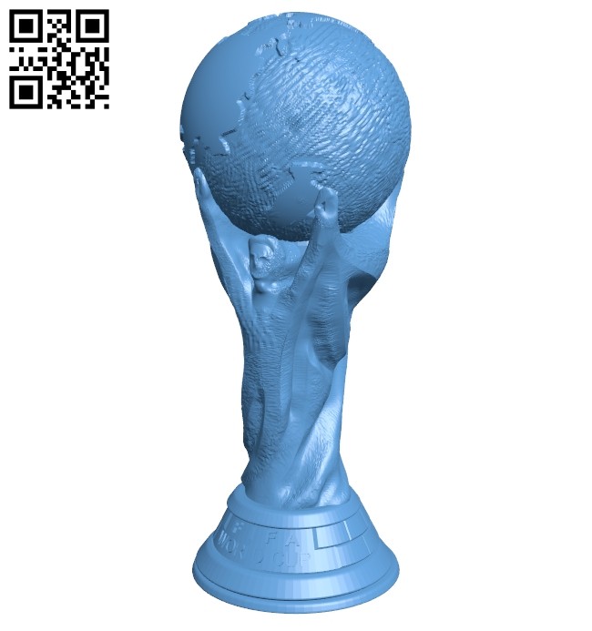 STL file Qatar 2022 World Cup figurine box・3D printable model to  download・Cults