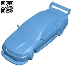 Car ford race B008412 file stl free download 3D Model for CNC and 3d printer