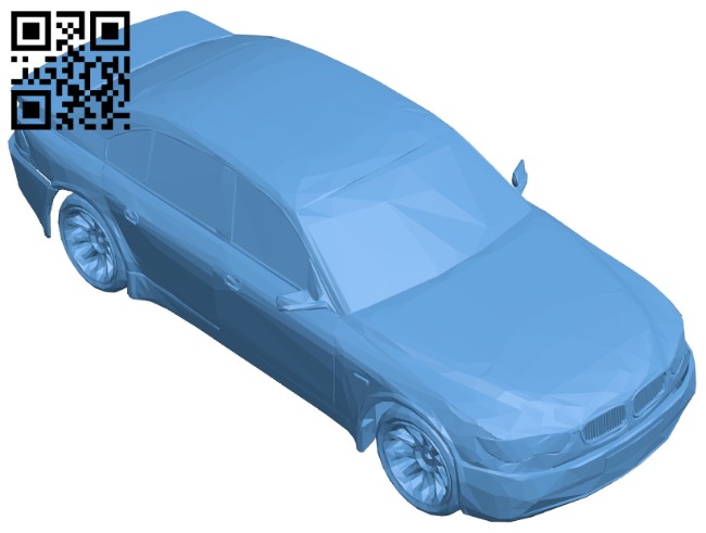 Car red bmw B008395 file stl free download 3D Model for CNC and 3d printer