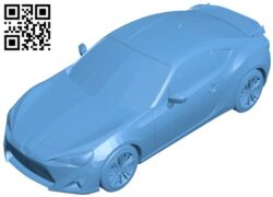 Car scion FRS B008421 file stl free download 3D Model for CNC and 3d printer