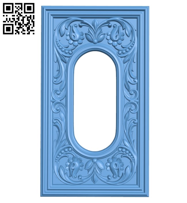 Door pattern A005462 download free stl files 3d model for CNC wood carving
