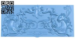Door pattern A005544 download free stl files 3d model for CNC wood carving