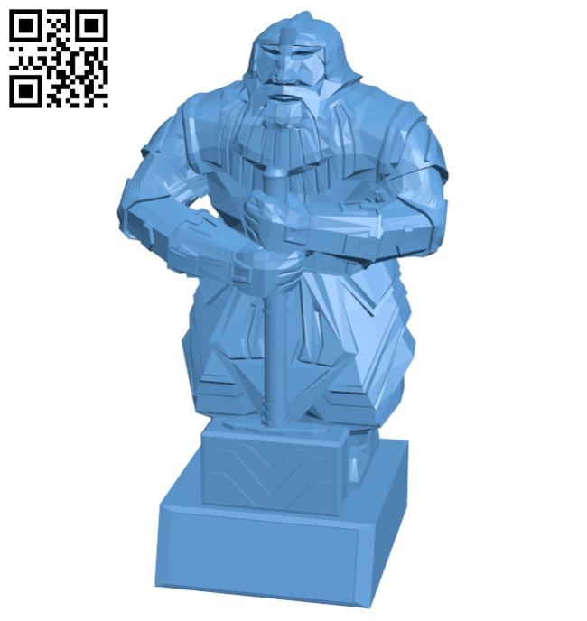 Dwarven Paragon B008375 file stl free download 3D Model for CNC and 3d printer