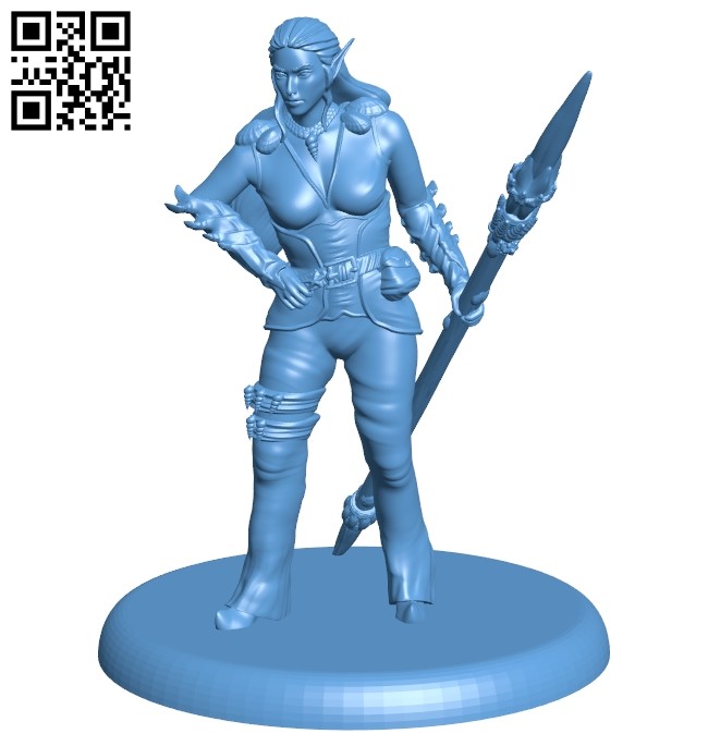 Female B008611 file stl free download 3D Model for CNC and 3d printer