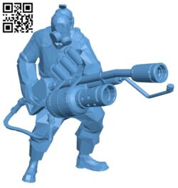 Fire soldiers B008482 file stl free download 3D Model for CNC and 3d printer