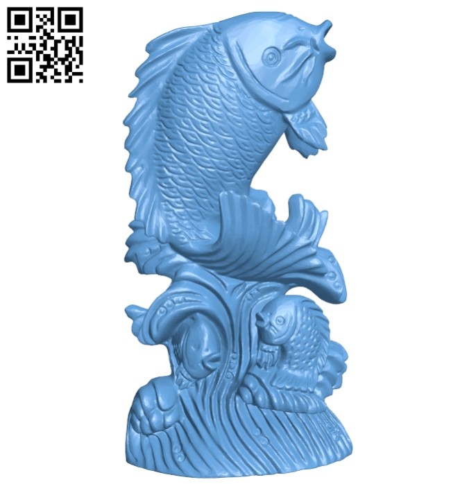 Fish B008546 file stl free download 3D Model for CNC and 3d printer