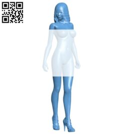 Girl B008544 file stl free download 3D Model for CNC and 3d printer