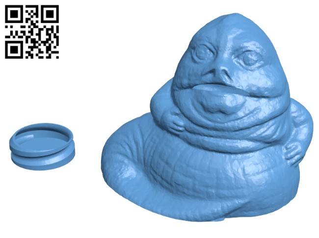 Jabba bank B008337 file stl free download 3D Model for CNC and 3d printer