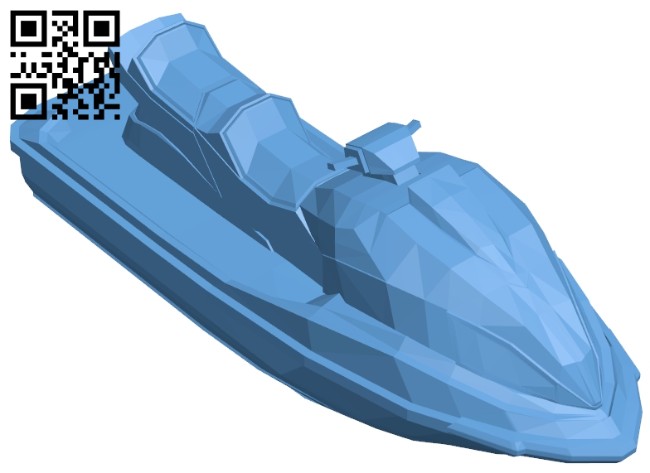 JetSki - Water motorcycles B008468 file stl free download 3D Model for CNC and 3d printer