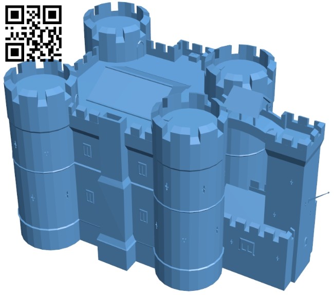 Keep large - house B008472 file stl free download 3D Model for CNC and 3d printer