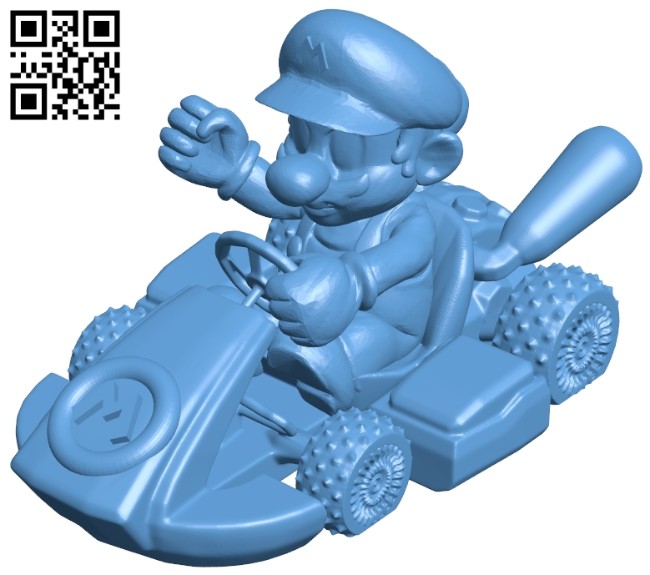 Free STL file MARIO KART for LEGO MARIO 🏗・3D printer design to  download・Cults